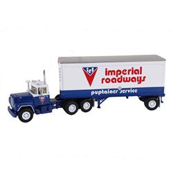 First Gear 1/64 Scale Diecast Collectible Imperial Roadways, LTD. Mack R with 28