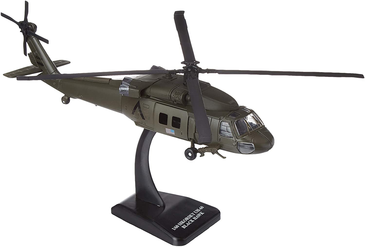 New-Ray 25563A Sikorsky Uh-60 Black Hawk Helicopter  Pack of 12 -  New-Ray Toys Inc
