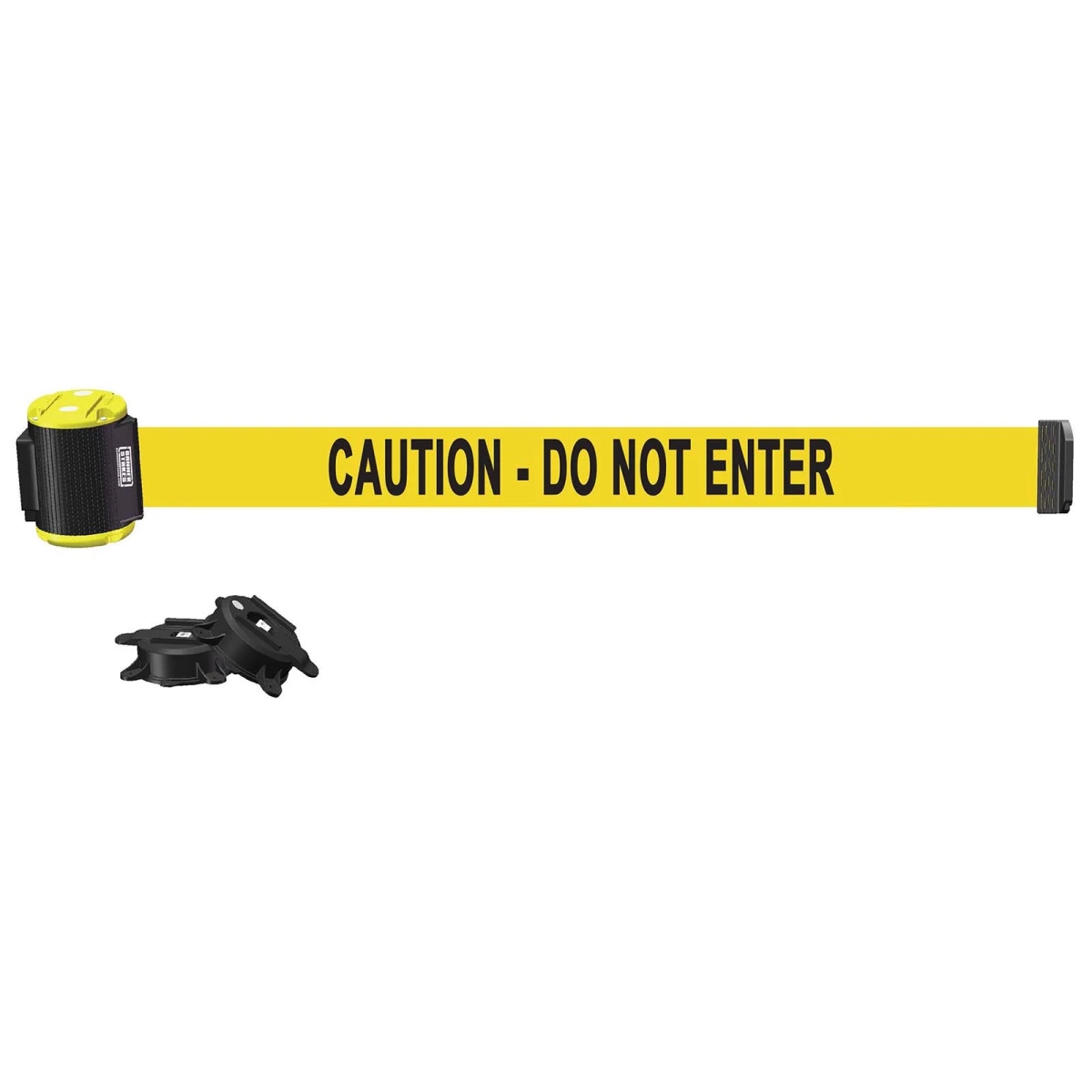 MH1502 15 ft. Magnetic Wall Mount Caution Do Not Enter Banner - Yellow