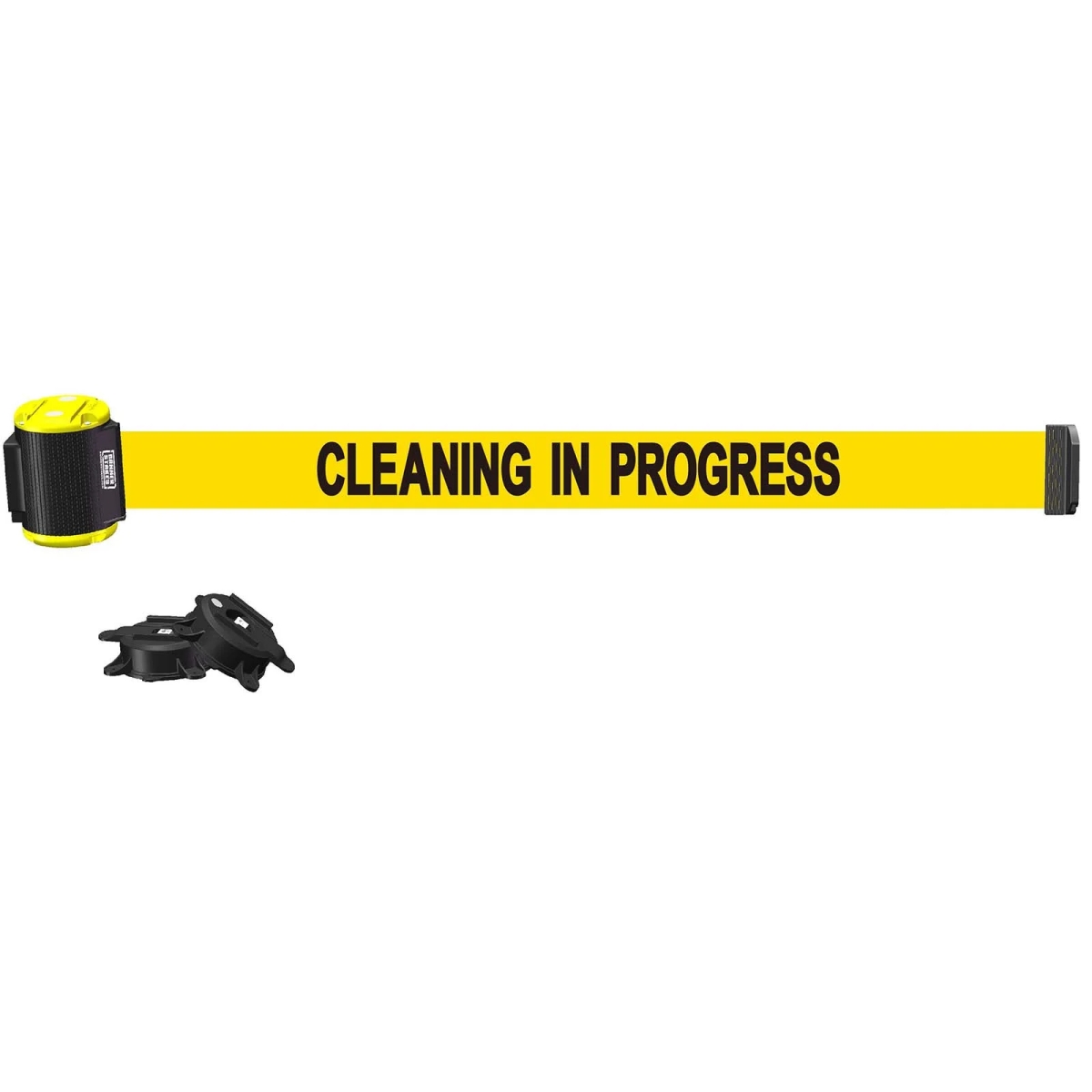 MH1504 15 ft. Magnetic Wall Mount Cleaning in Progress Banner - Yellow