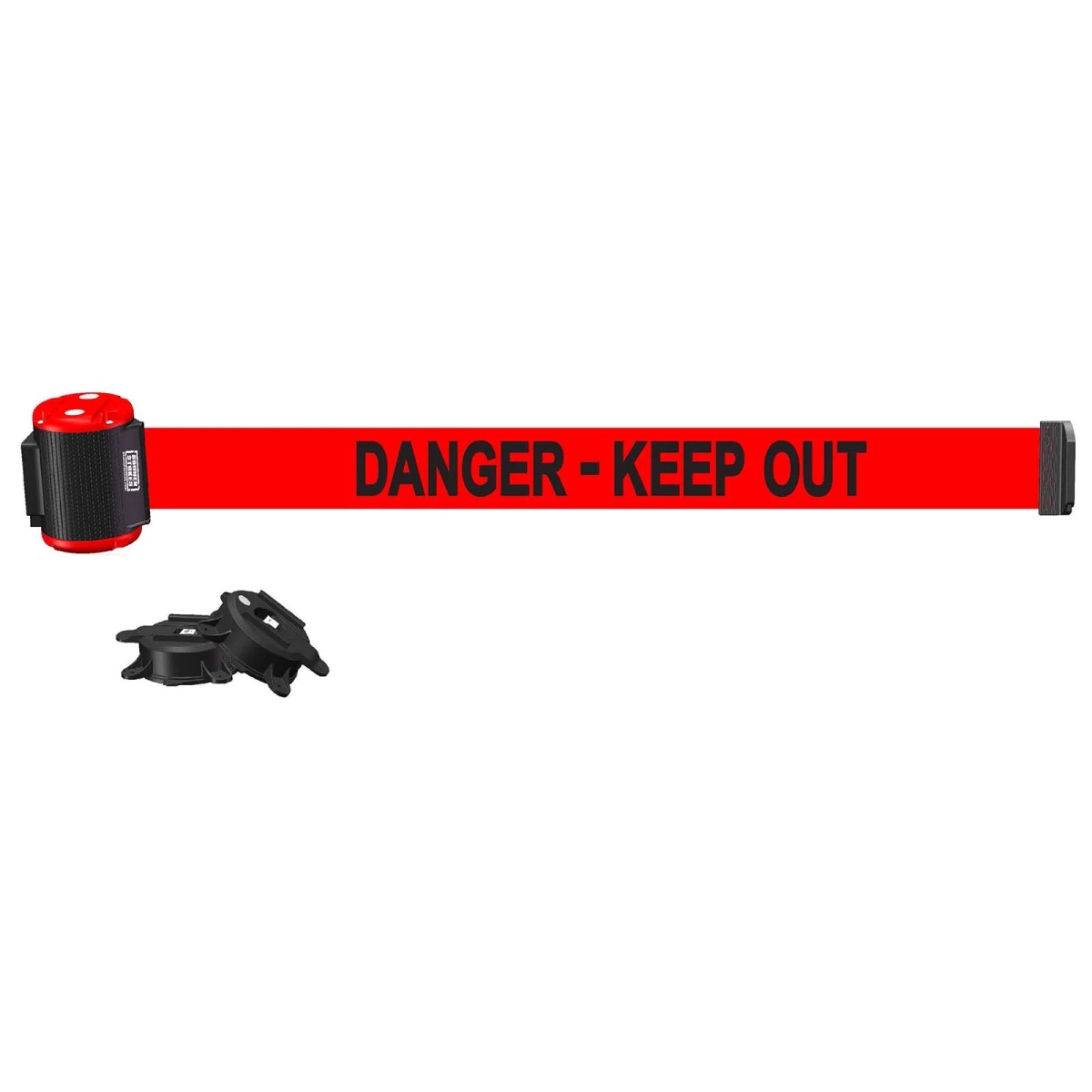 MH1509 15 ft. Magnetic Wall Mount Danger Keep Out Banner - Red