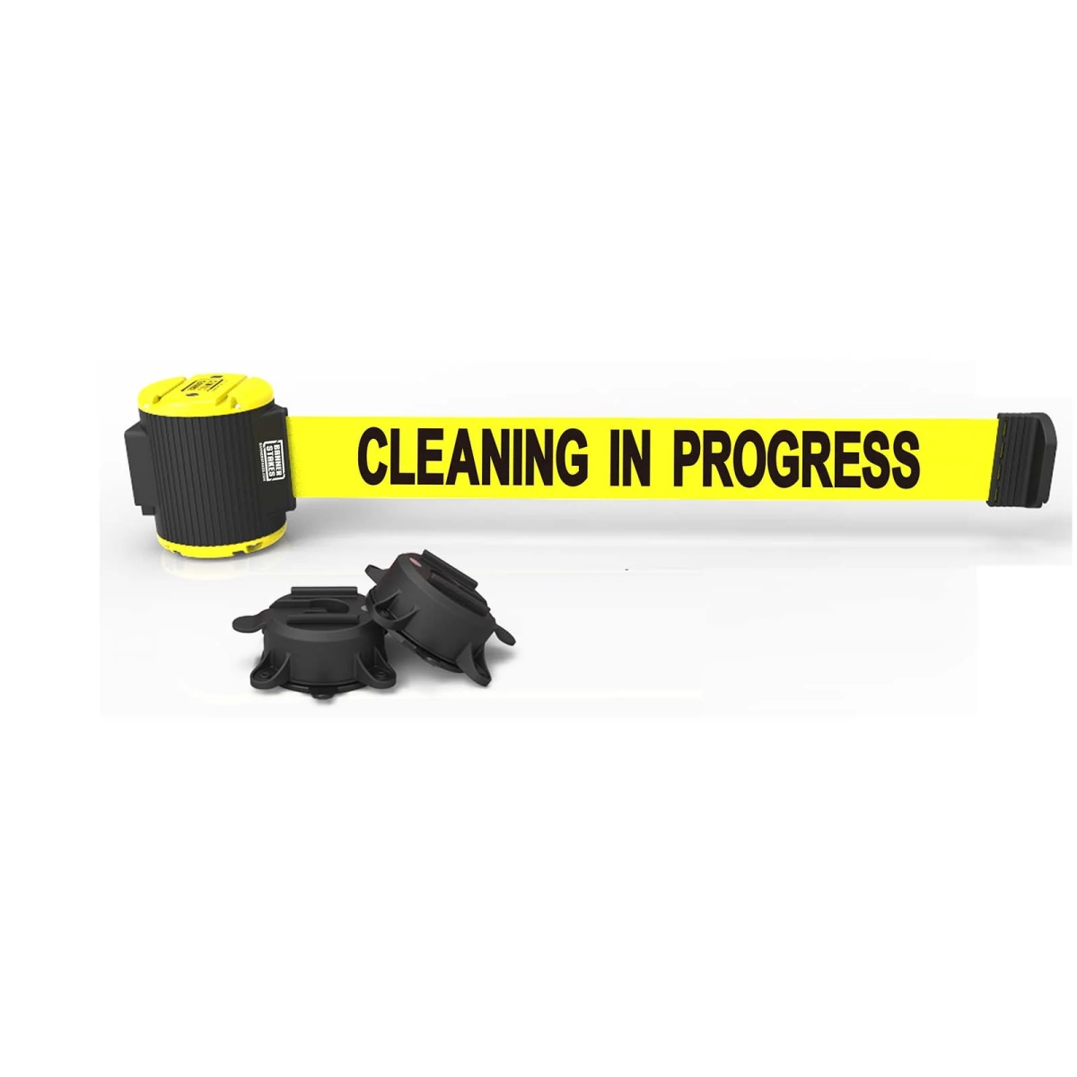 MH5004 30 ft. Magnetic Wall Mount Cleaning in Progress Banner - Yellow