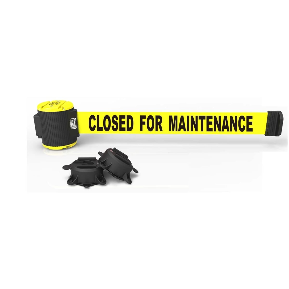 MH5006 30 ft. Magnetic Wall Mount Closed for Maintenance Banner - Yellow