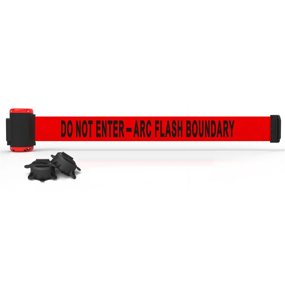 MH7010 7 ft. Magnetic Wall Mount Do Not Enter Arc Flash Boundary Banner - Red