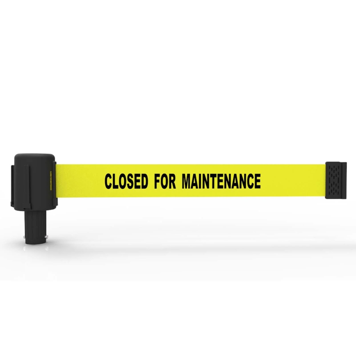 PL4038 Plus Closed for Maintenance Banner - Yellow