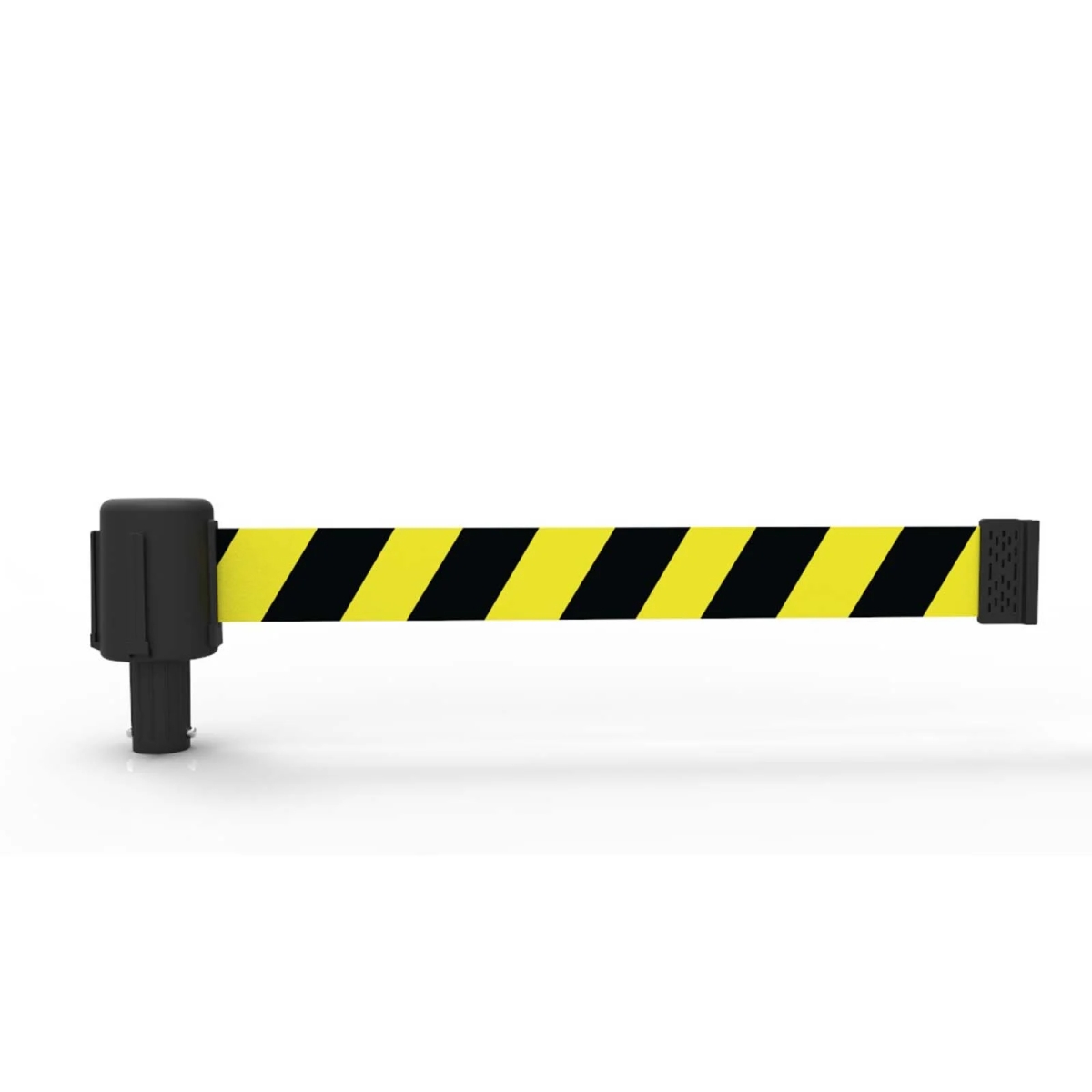 PL4040 Plus Diagonal Stripe Banner - Yellow & Black