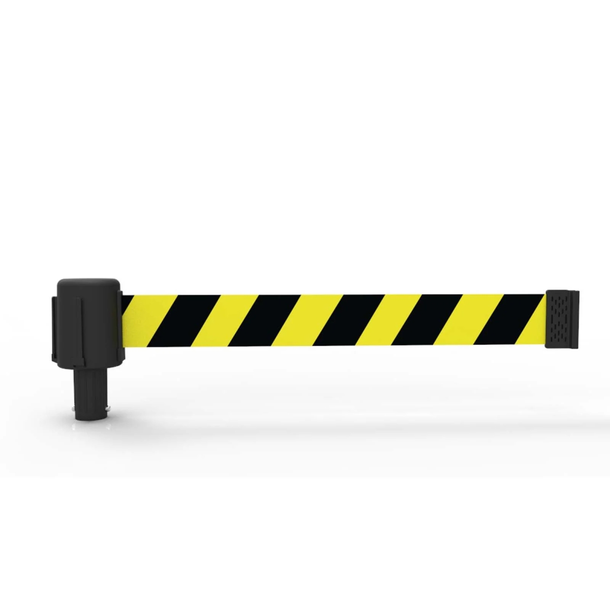 PL4041 Plus Diagonal Stripe Banner - Yellow & Black - Pack of 5