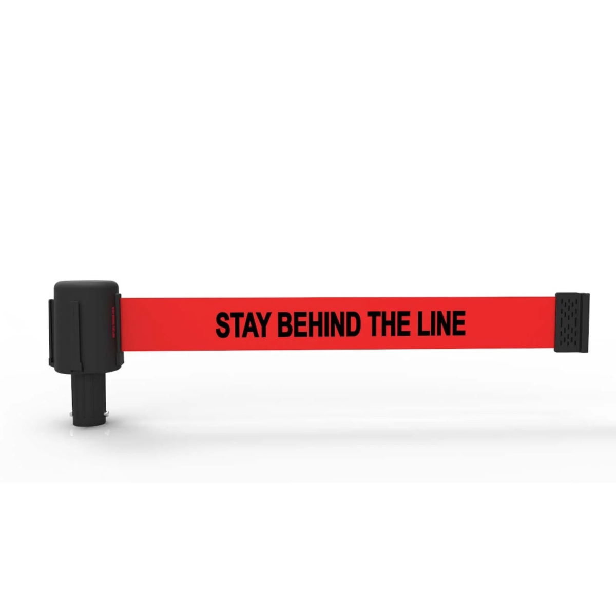 PL4051 Plus Stay Behind The Line Banner - Red - Pack of 5