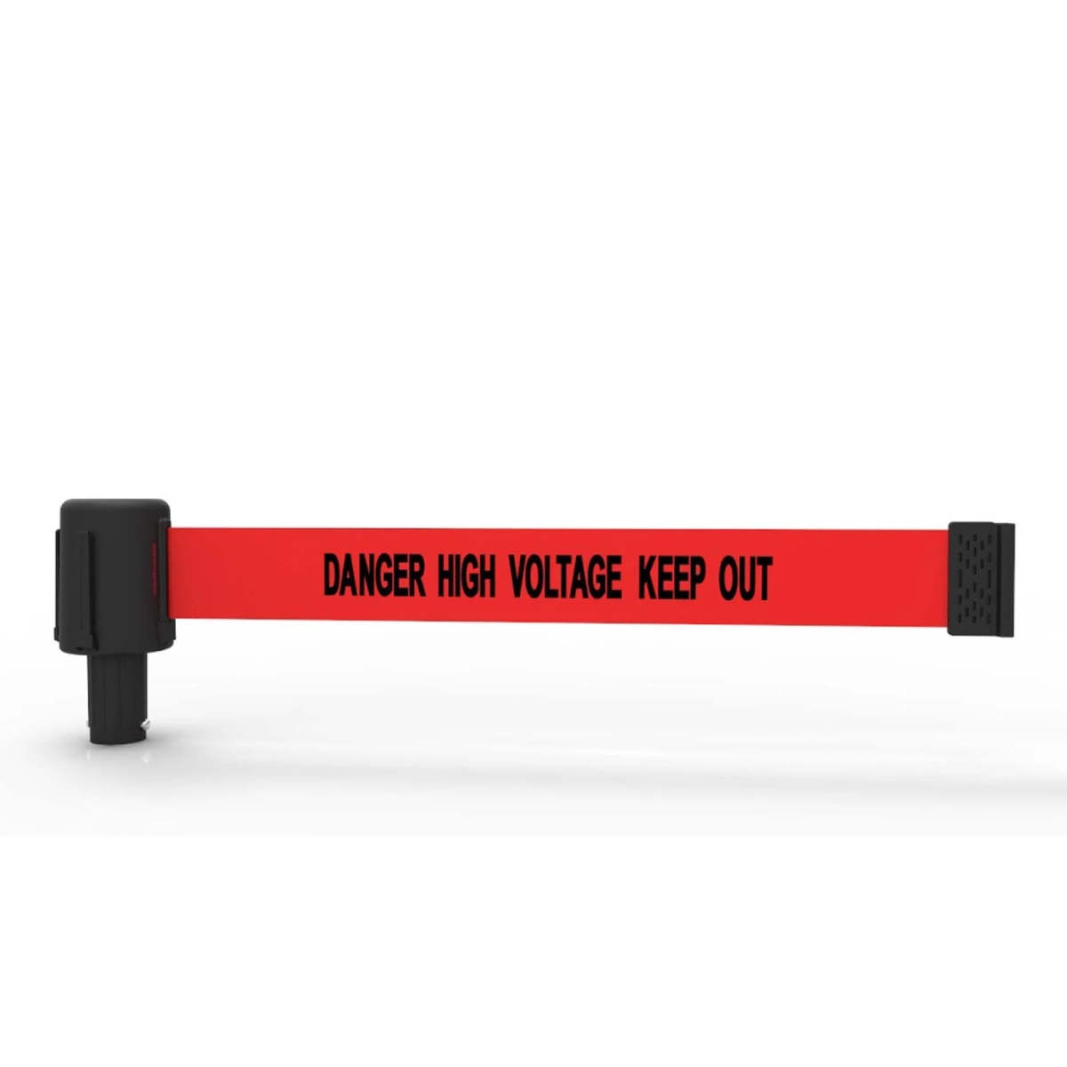 PL4052 Plus Danger High Voltage Keep Out Banner - Red