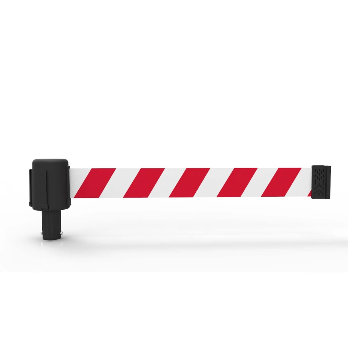 PL4055 Plus Diagonal Stripe Banner - Red & White - Pack of 5