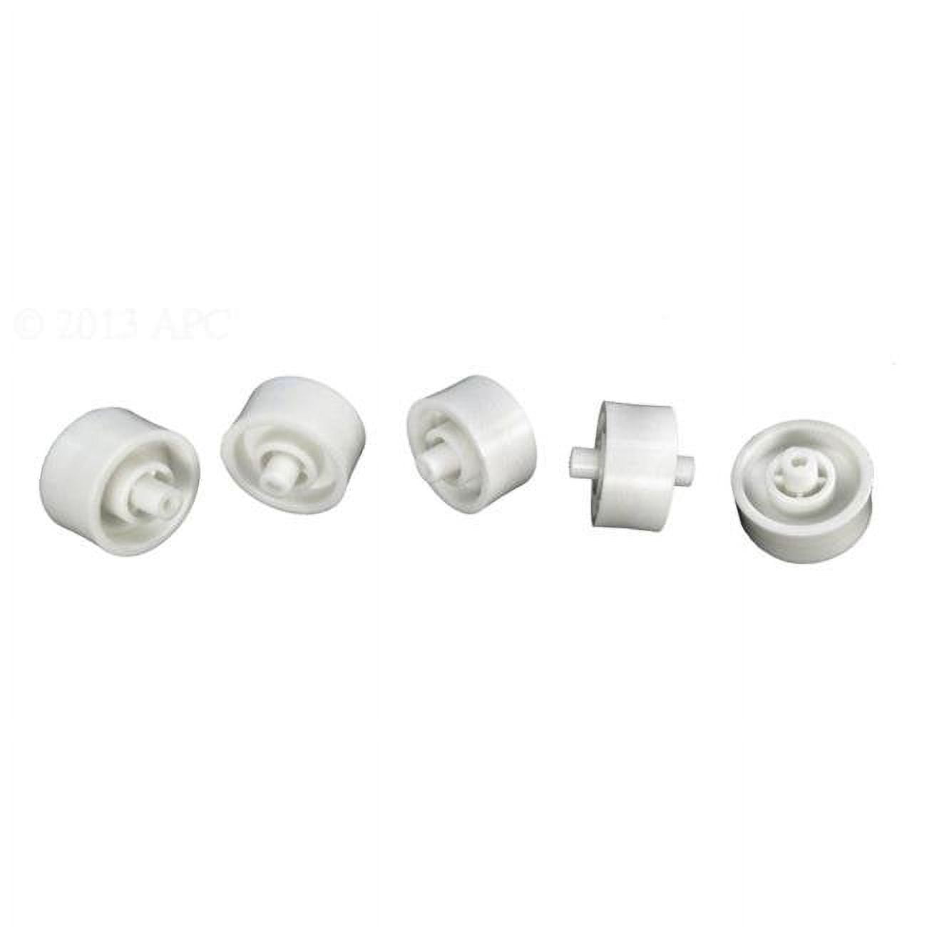 Vacuum Head Wheels for Gunite Pool Buster Blaster - Set of 5