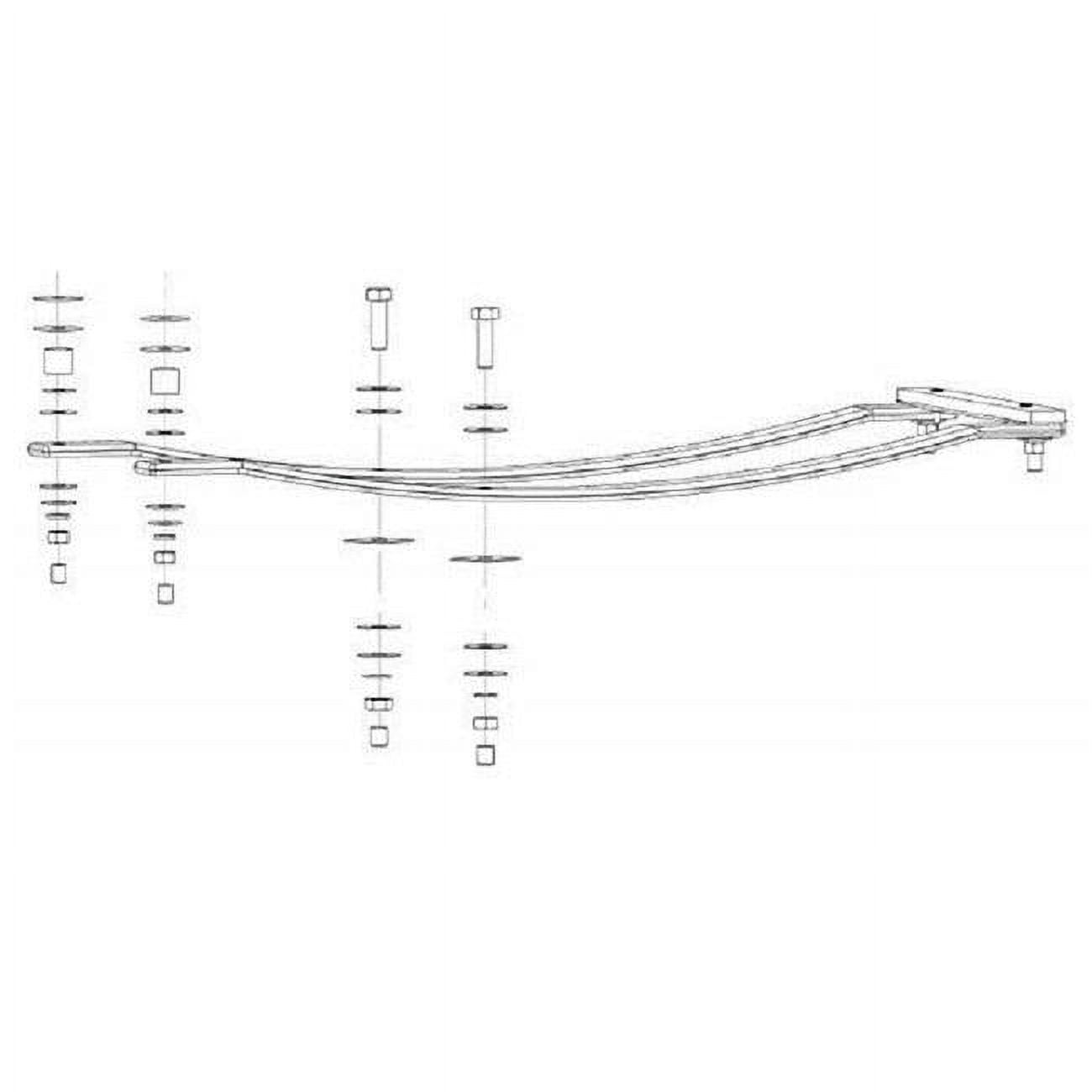 SR Smith  Spring Assembly for 8 ft. Boards Radiant, White