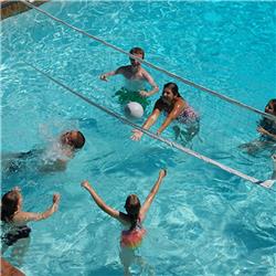 20 ft. Net Volleyball & Needle Swim N Spike Game