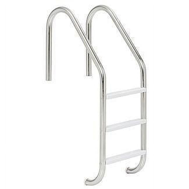 SR Smith  3 Tread 24 in. Economy Inground Ladder Plastic Step Marine Grade