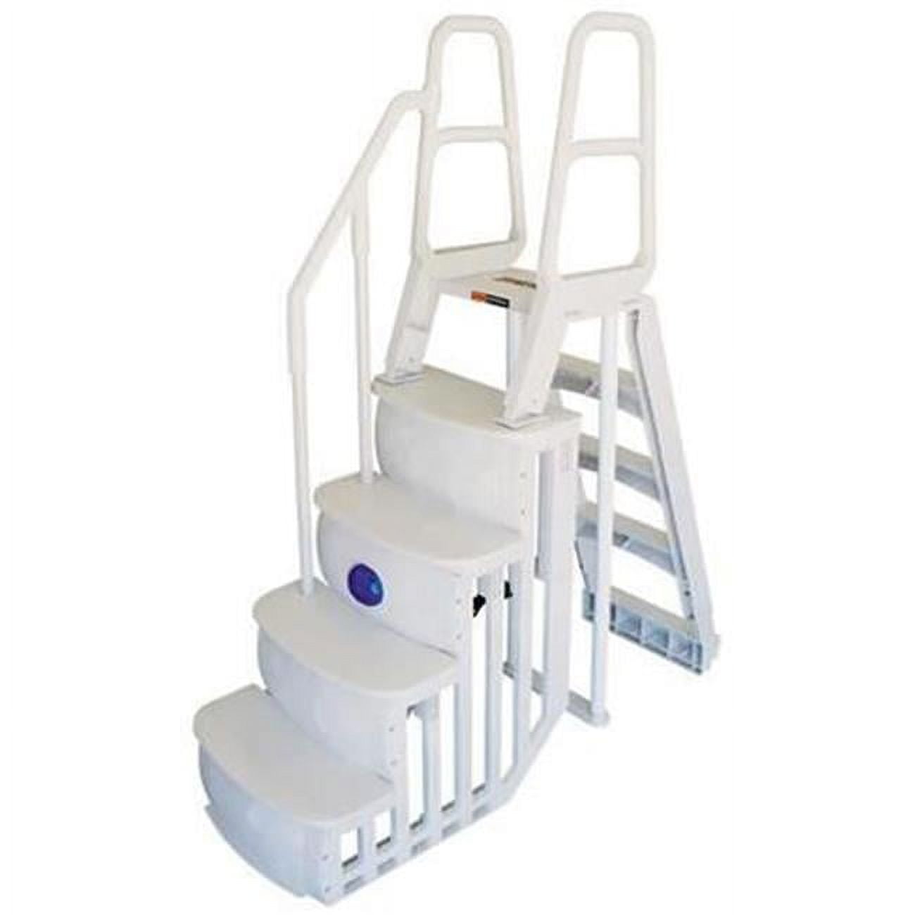 36 in Easy Choice Above Ground Entry Step System Taupe