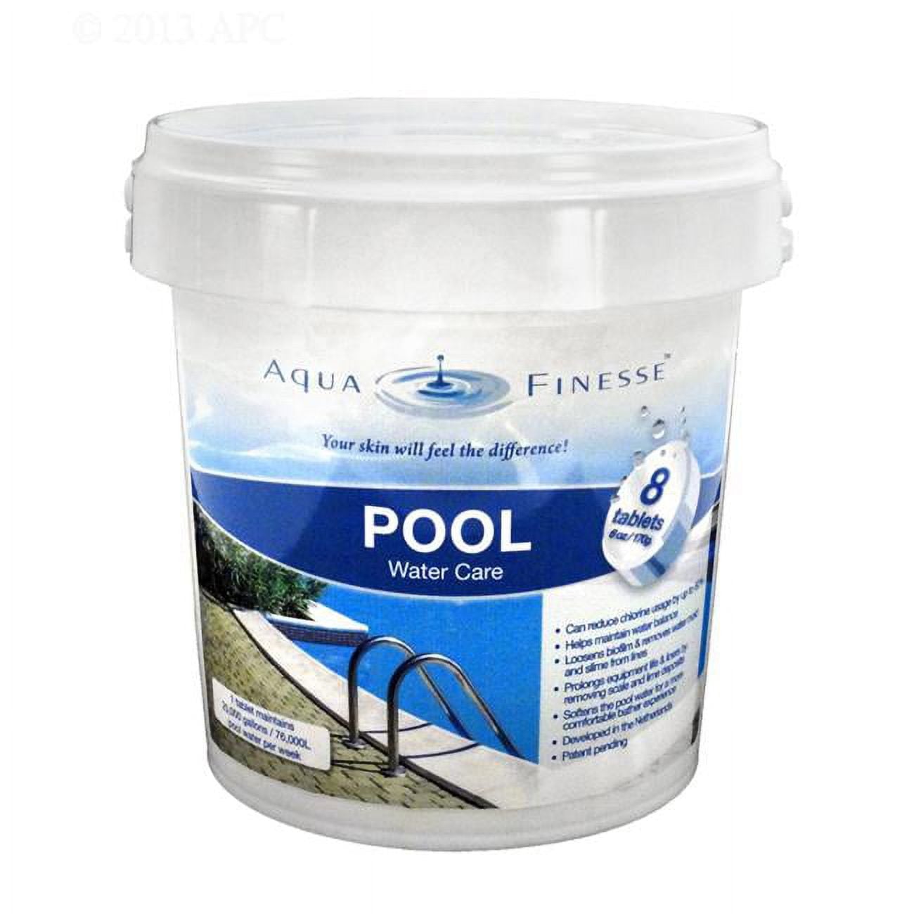 Aqua Finesse  6 oz Starter Pail 8 Tablets