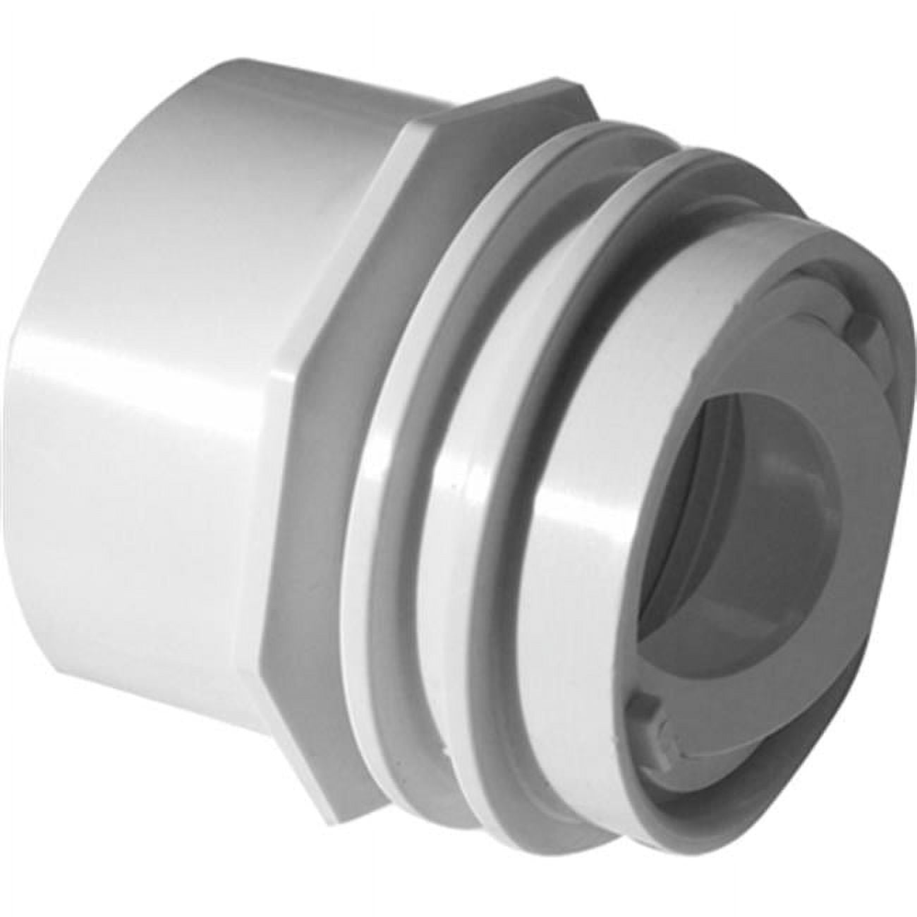 JE3108 1.5 in. Flush Mount Return & Water Barrier with 1 in. Orifice, Tan