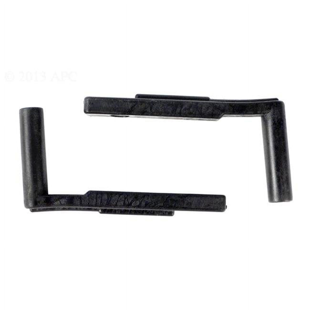 Skimmer Weir Clip, Black - Set of 2