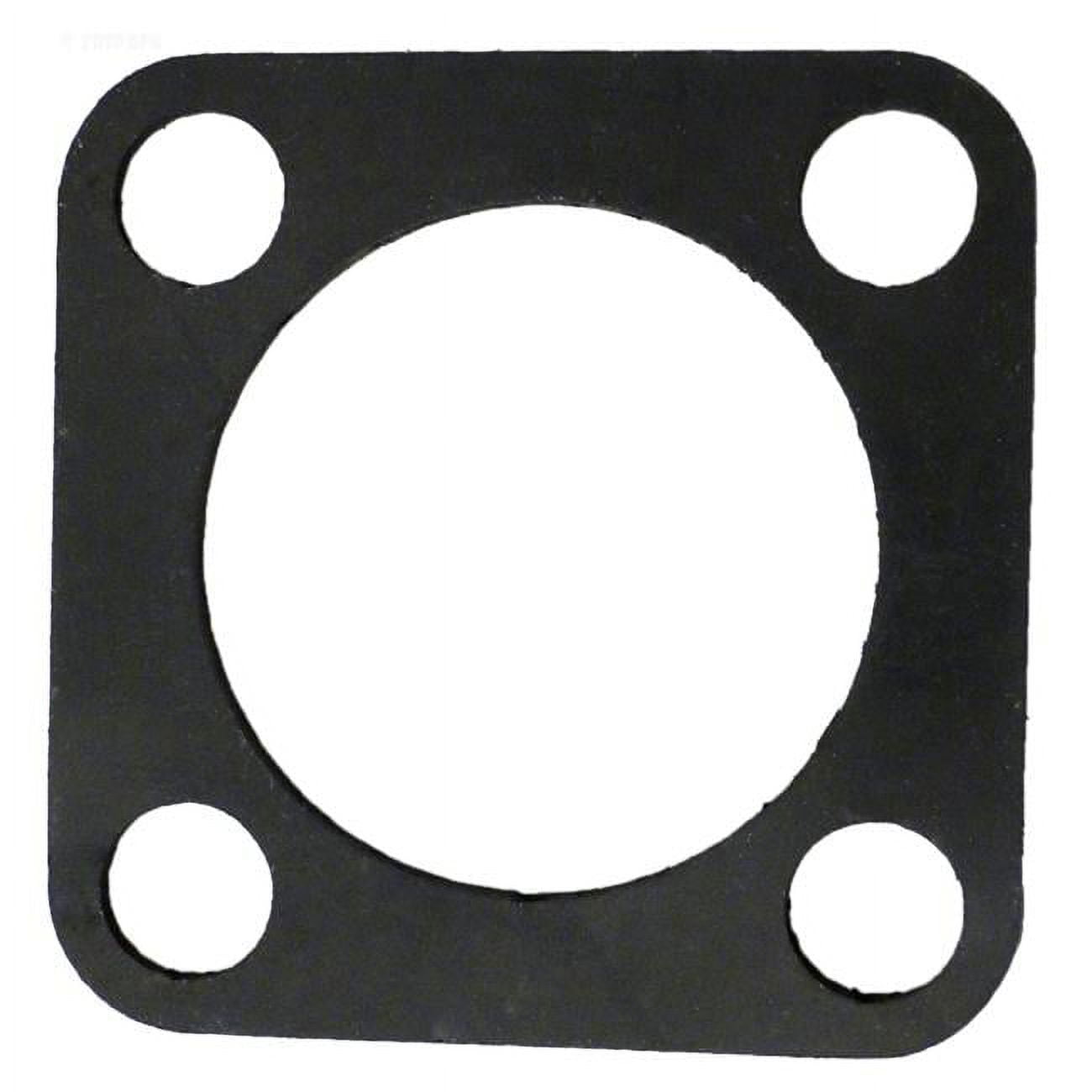 4 Bolt EPDM Square Gasket, Black