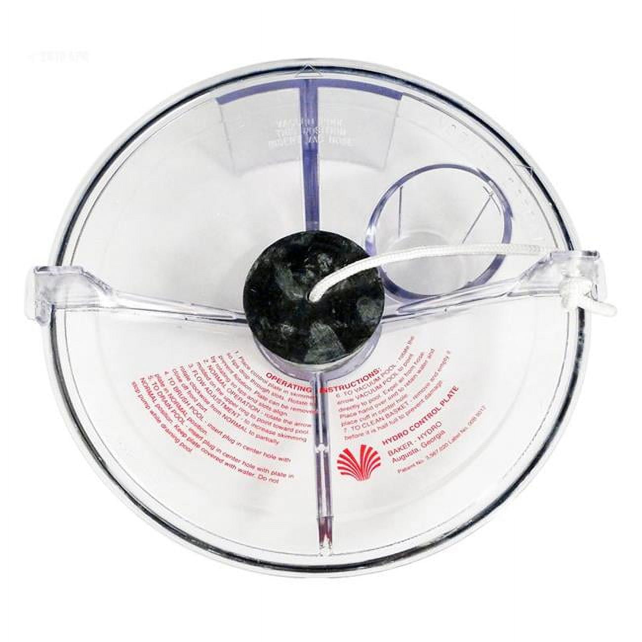 Skimmer Control Plate Assembly