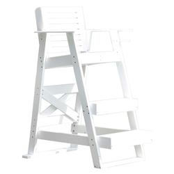 Lifeguard Stand - White - 42 in. - Drilled for Anchors - Durable HDPE Construction