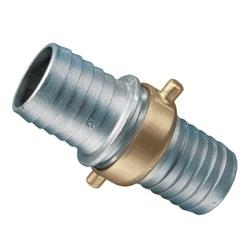 AB150 1.5 in. Aluminum Insert Coupling with Brass Swivel Nut