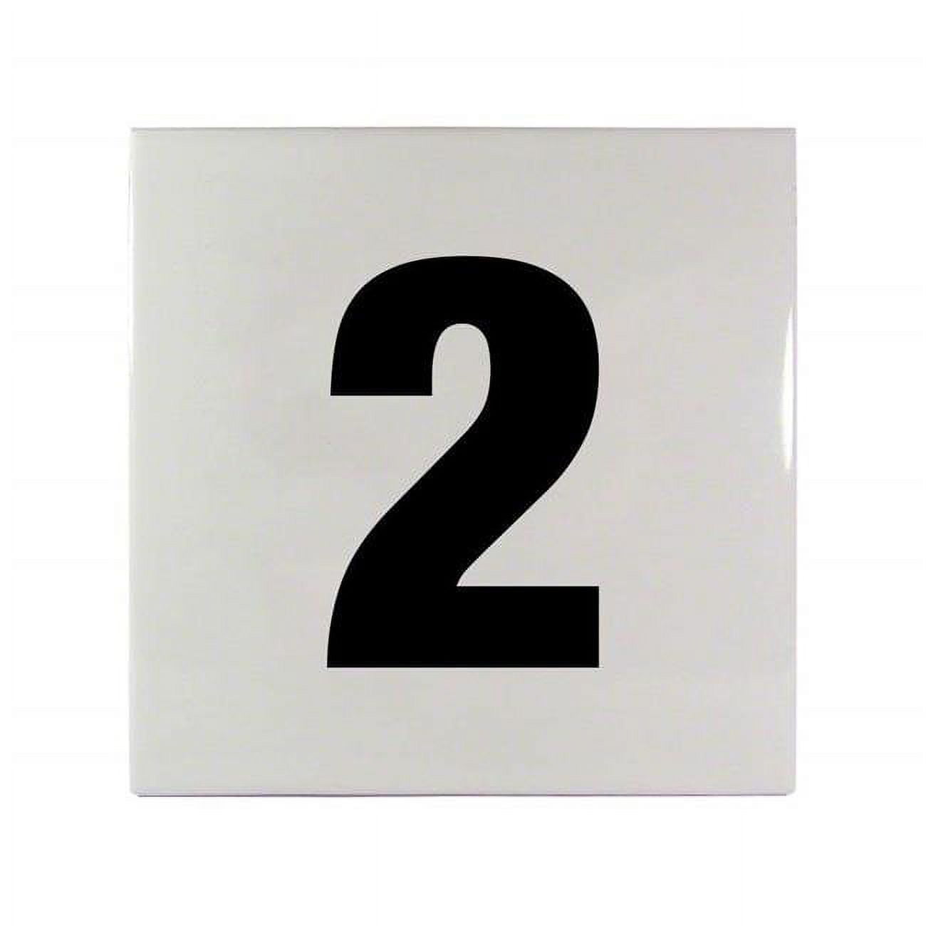 6 in. Smooth Ceramic Tile - No. 2
