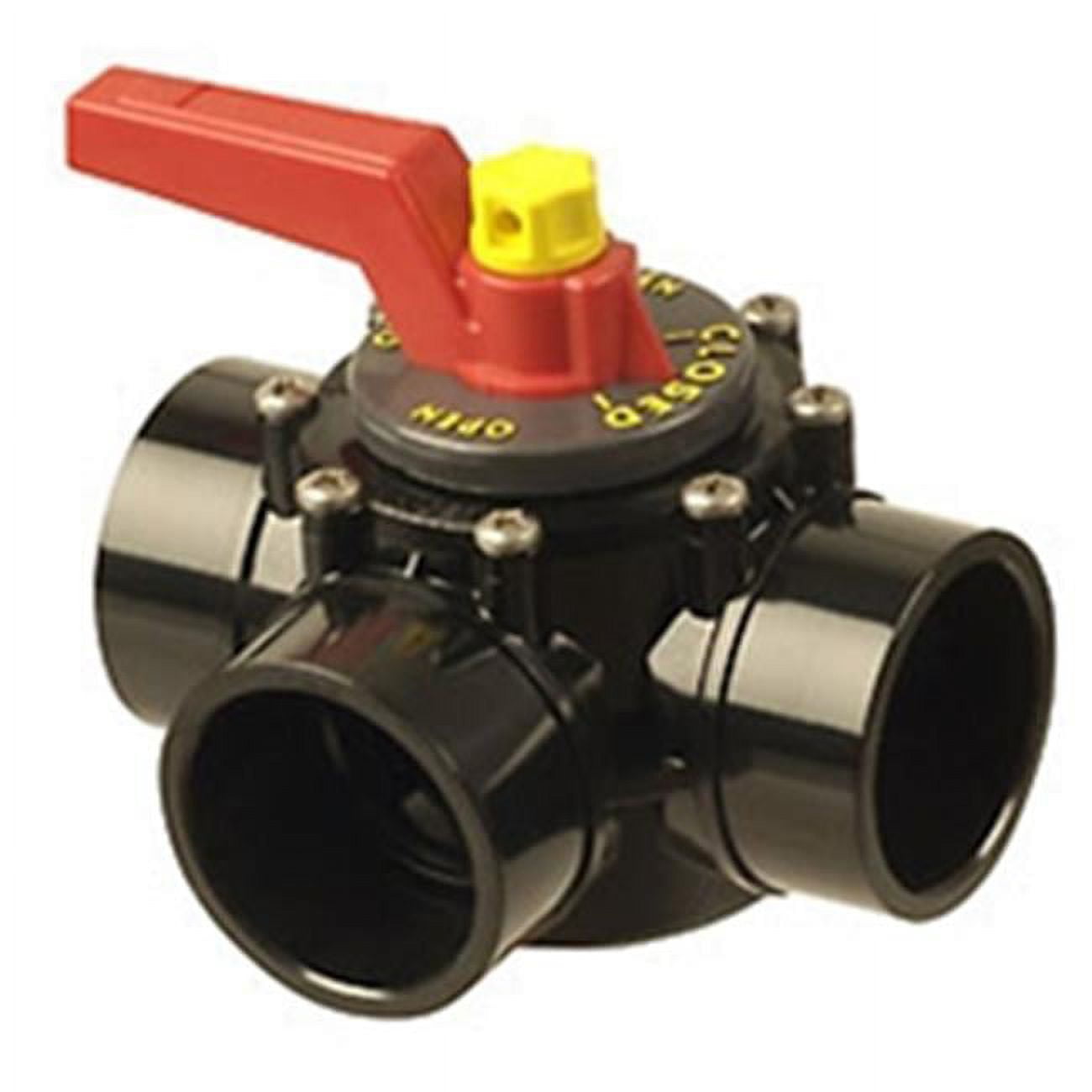 2 x 2.5 in. 3 Ports Valve with VF2 Series Bushings