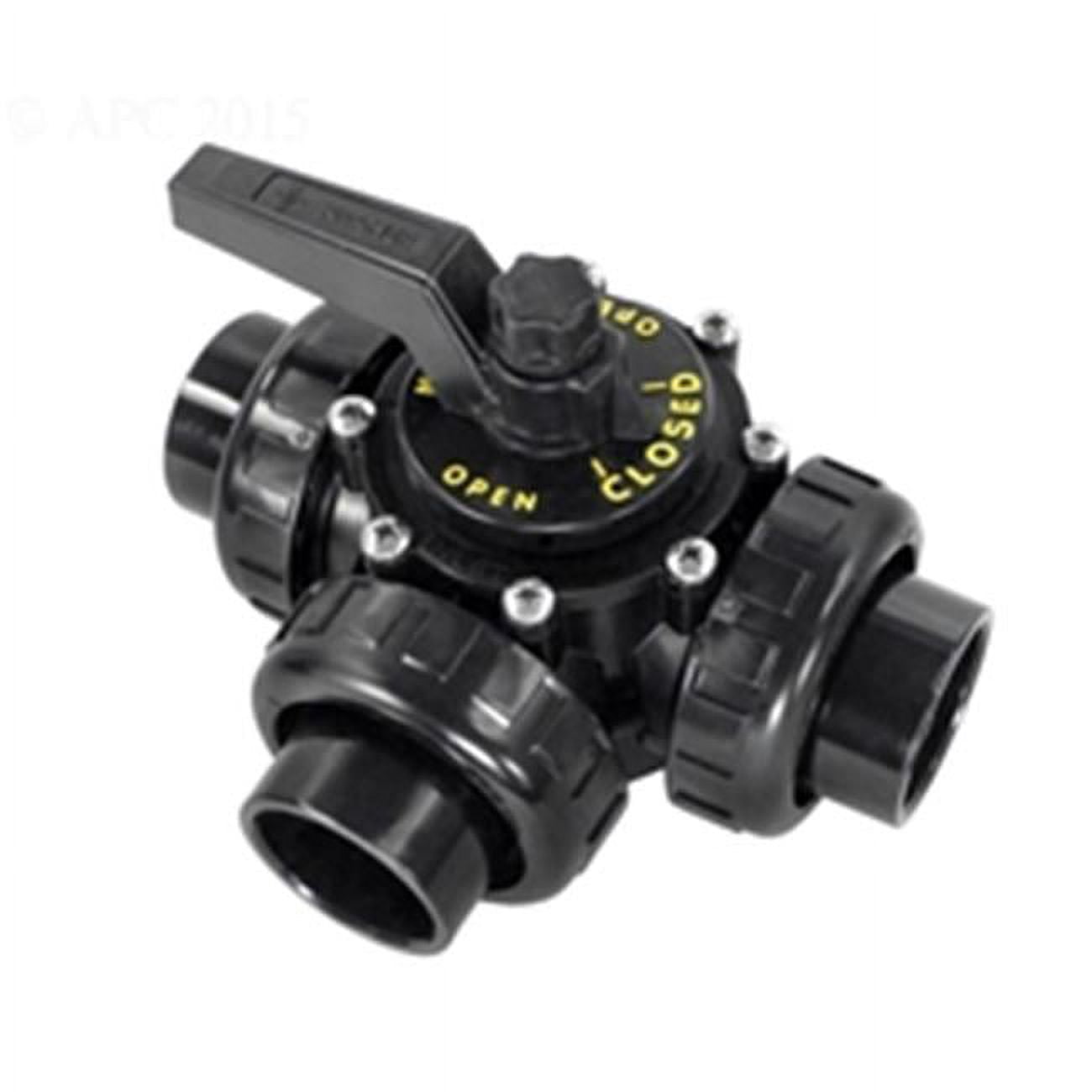 1.5 in. Praher 3 Port Unionized Valve