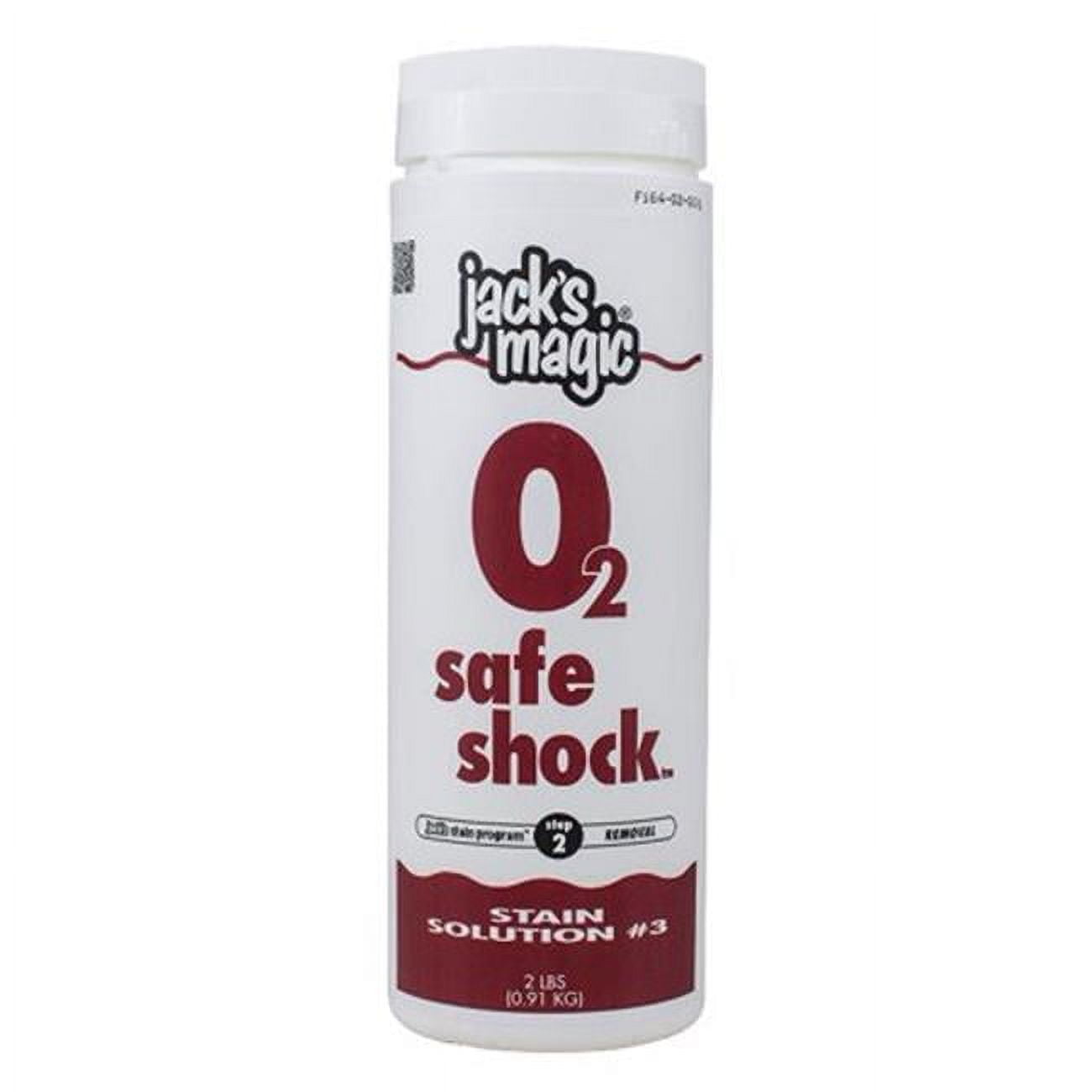 2 lbs Jacks Magic 02 Safe Shock - 4 per Case