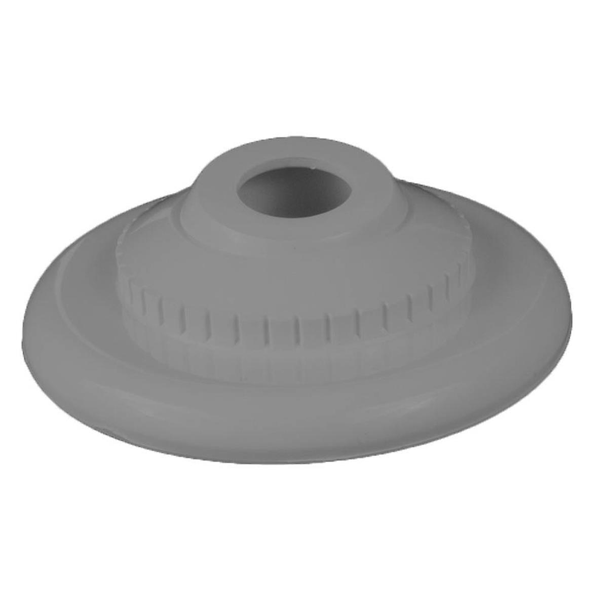 Custom Molded CMP25553301000 0.75 x 1.5 in. Directional Flow Outlet Stream with Extension Flange, Gray