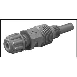 UCAK400 PVC Injection Fitting with 3/8  Ferrule & Nut