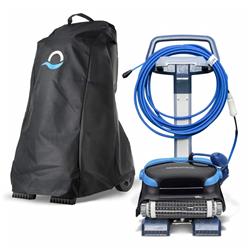Dolphin Robotic Pool Cleaner Caddy Cover - Black - Heavy-Duty Protection