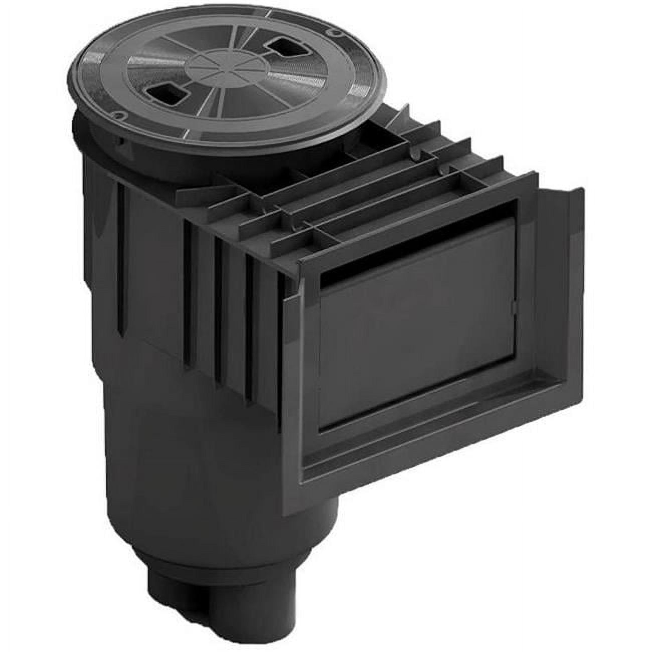 Flow Star Standard Mouth Vinyl Skimmer, Dark Grey
