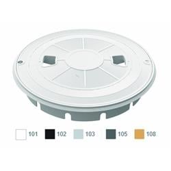 ASSKRT103 Skimmer Round Lid & Collar, Light Gray