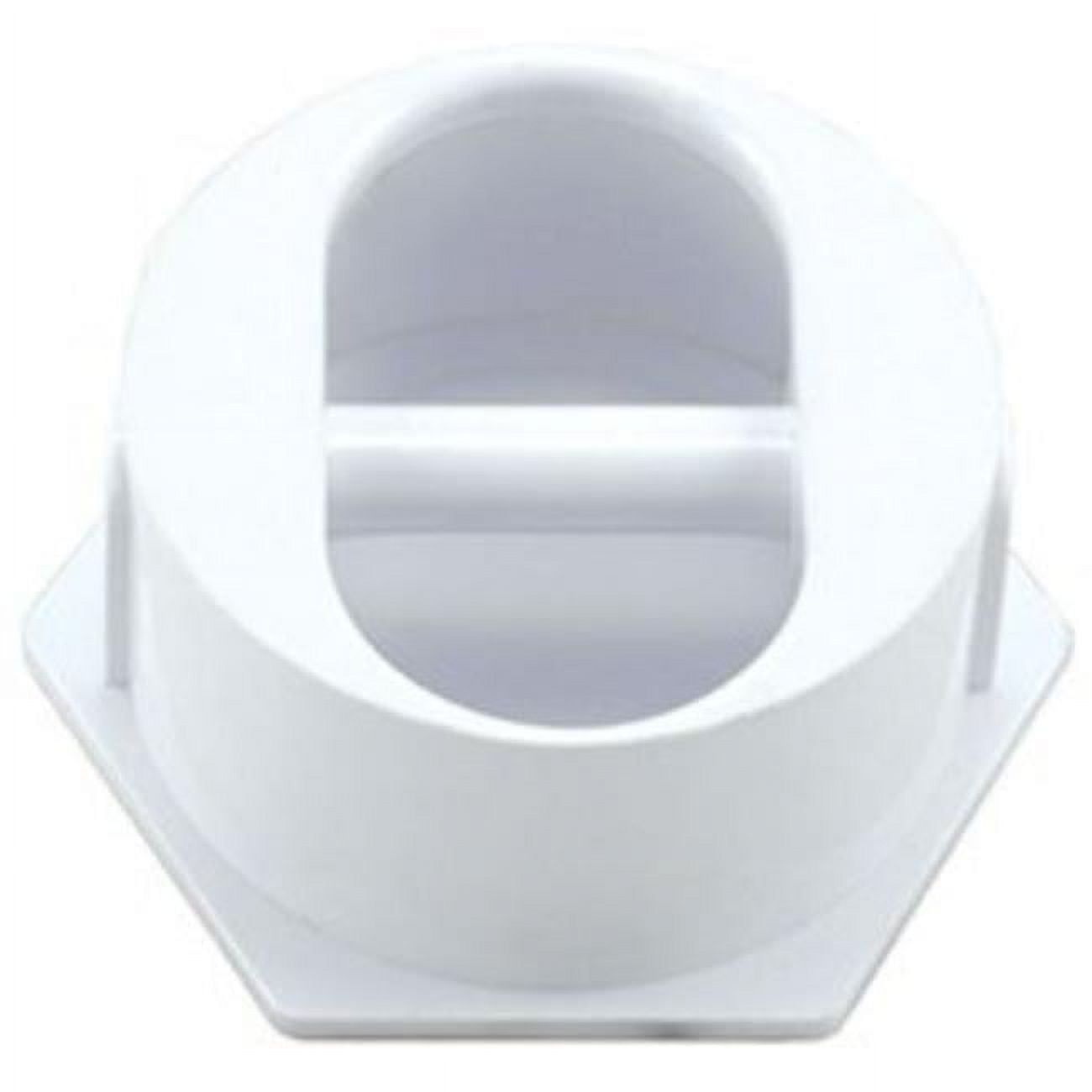 Rope Anchor Plastic Pin, White