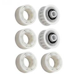DL3884997R6 Guide Wheels with 2 Pulley Gear - Pack of 4