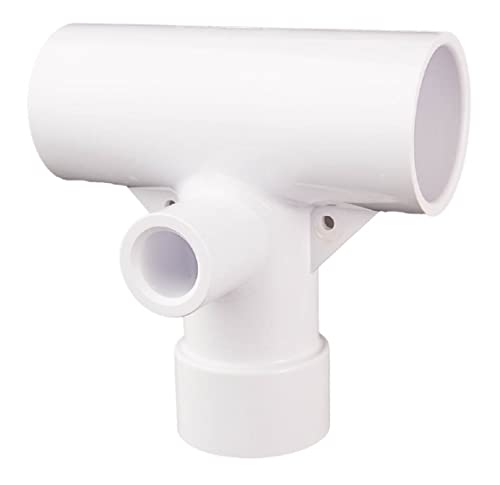CMP23304000000 1.5 in. Slip Gunite Venturi Jet Tee with 0.31 Orifice, White