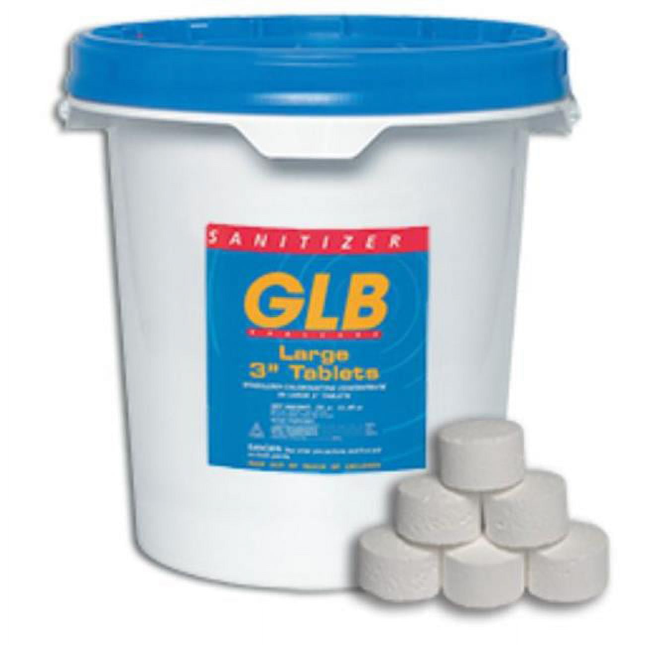 3 in. 50 lbs 7 oz Chlorine Trichlor Tabs