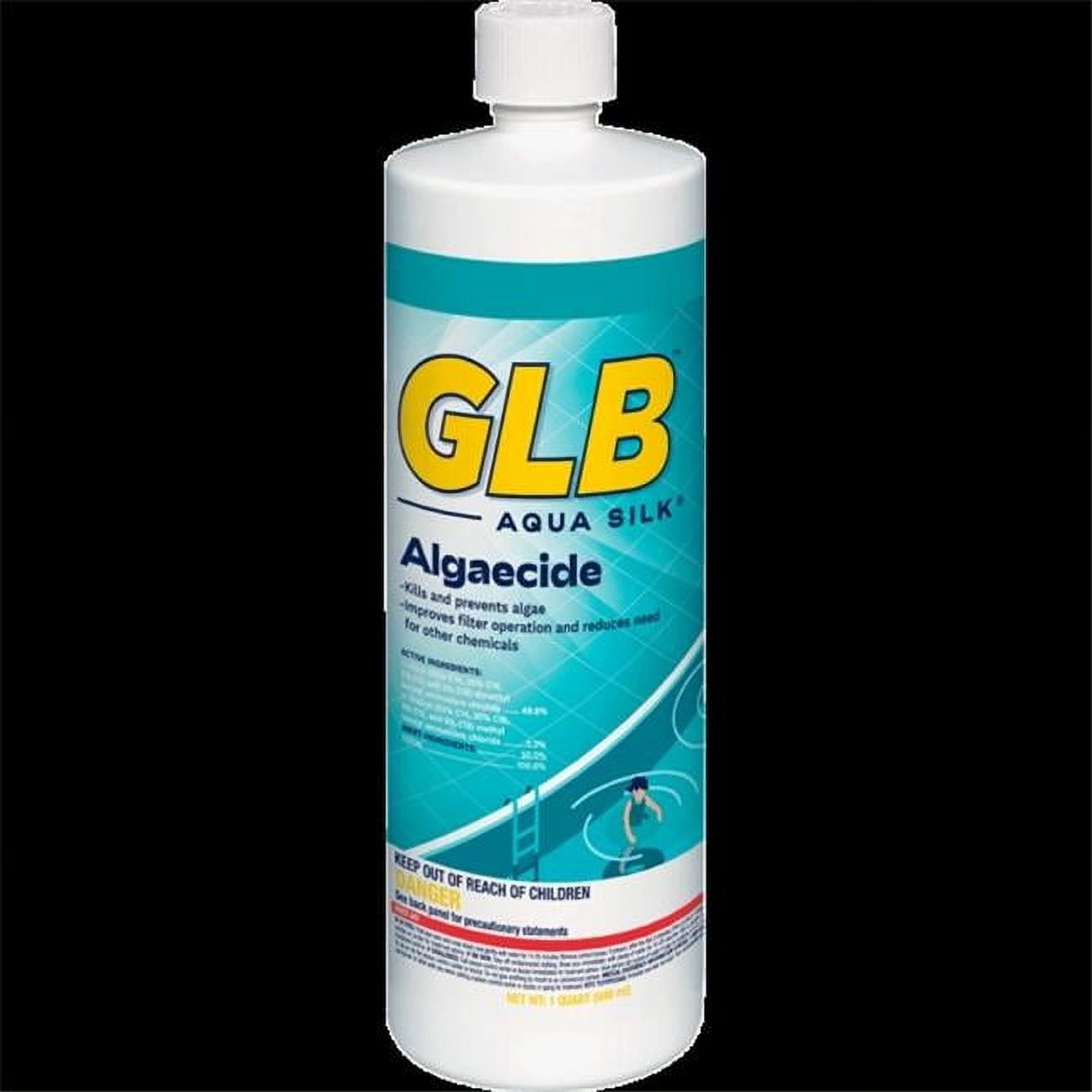GL71267 32 oz GLB Aqua Silk Pool Algaecide - 12 per Case