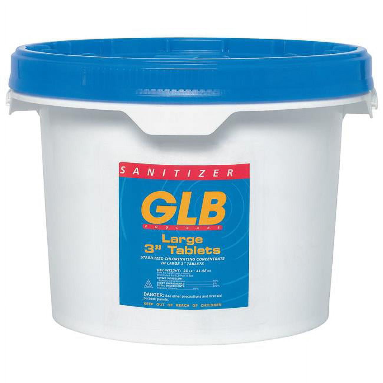 3 in. 25 lbs 7 oz Chlorine Trichlor Tabs for Hm-Ox