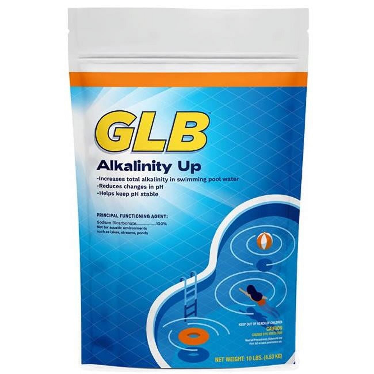 10 lbs Alkalinity Up Increaser Pool Balancer - Case of 4