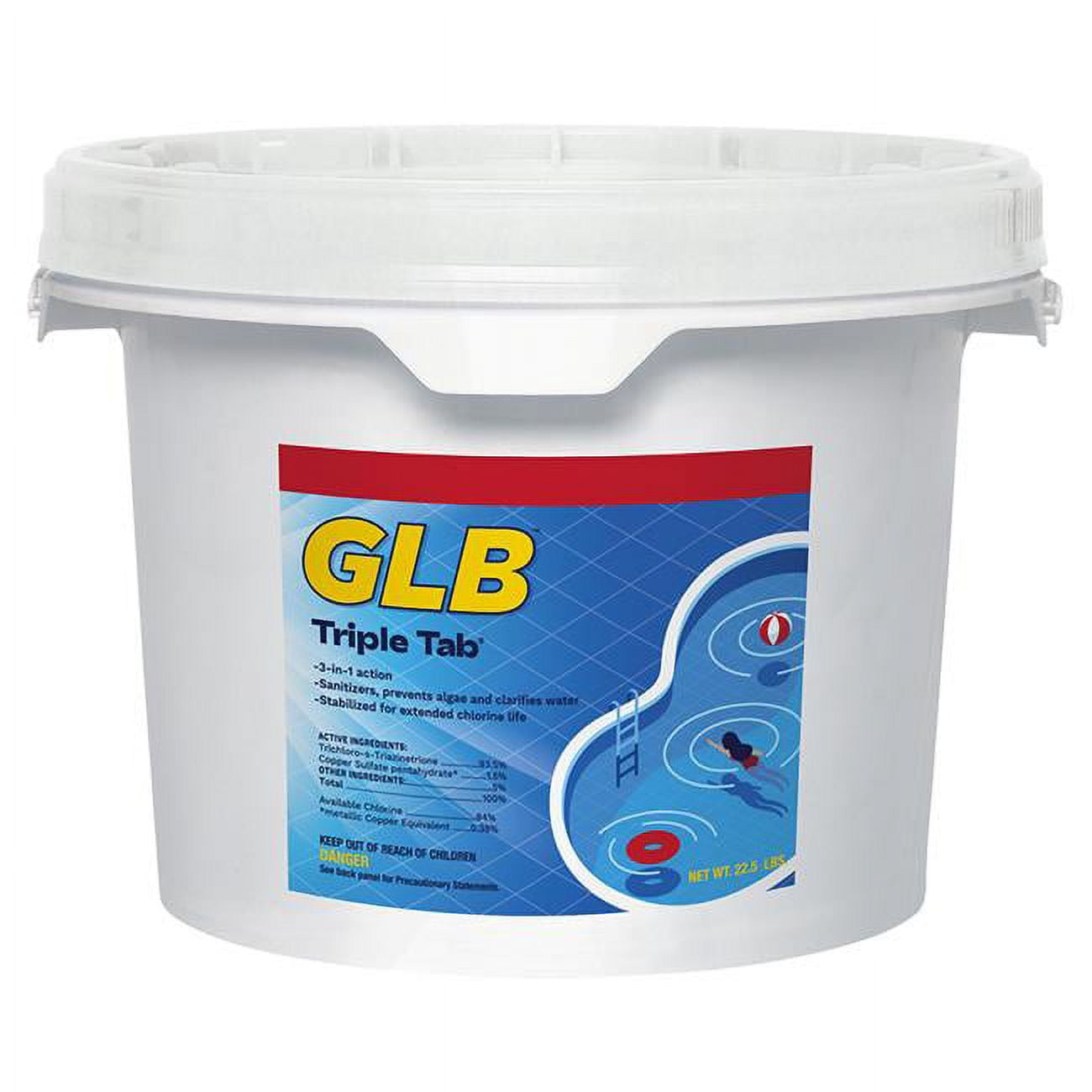 22.5 lbs Triple Tab Chlorinating Tablets