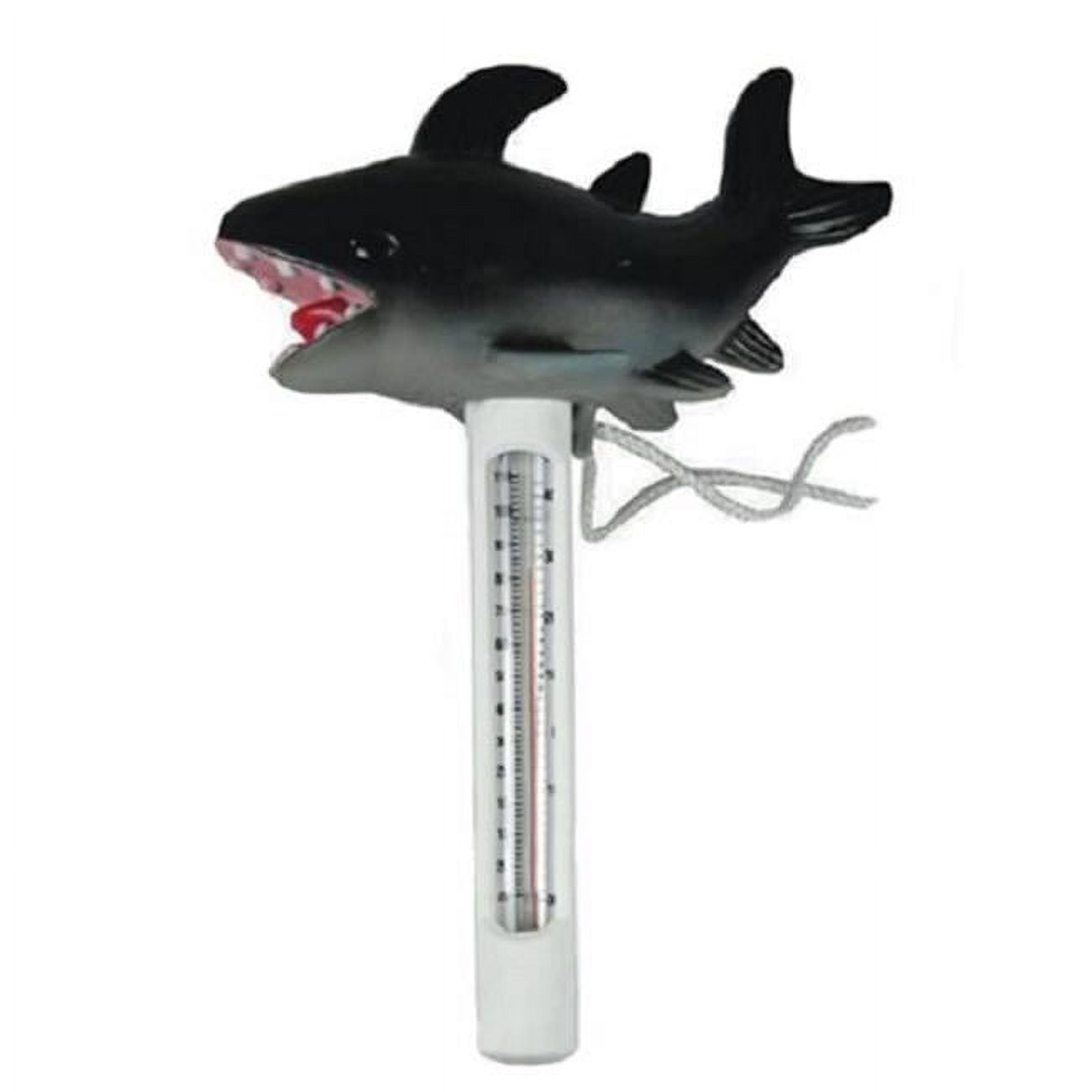 JED20205S Shark Thermometer Poly Bag with Header, Black