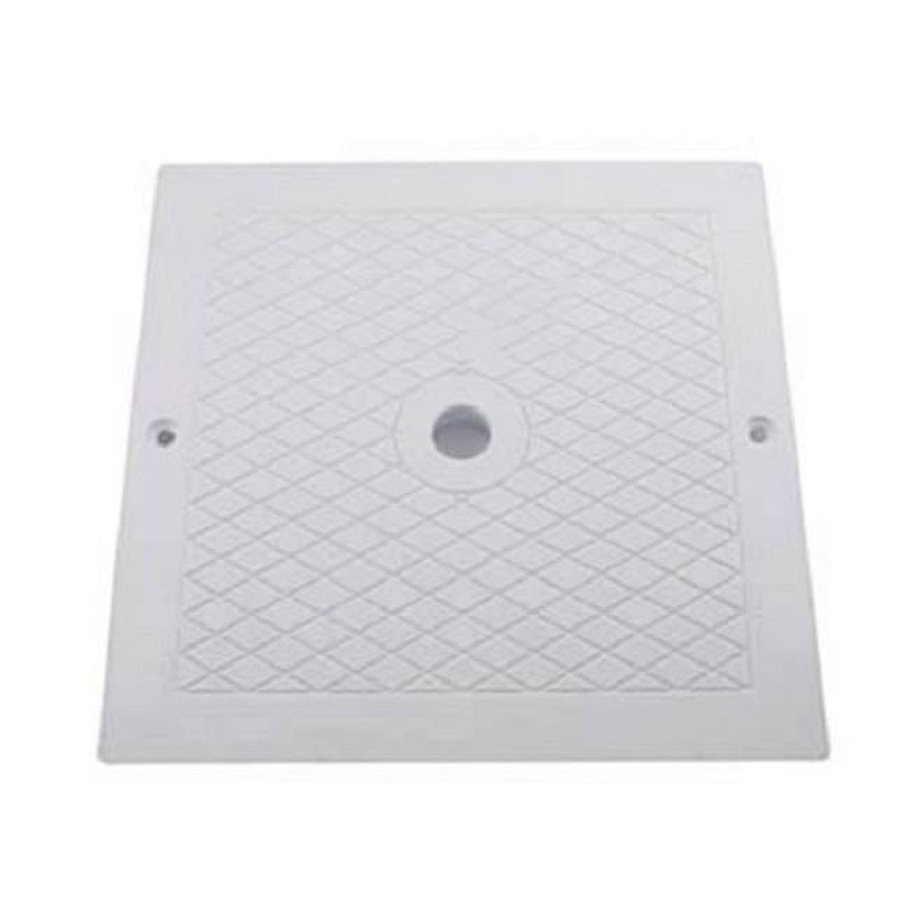 Skimmer Cover Square Jed, White