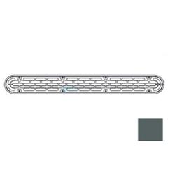 32 in. Channel Drain Lid Only with No Frame, Dark Gray