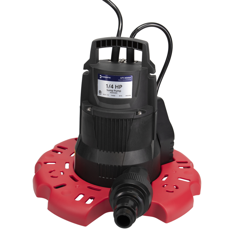 APC4000A 3000 GPH 0.25 HP Automatic Pool Cover Pump