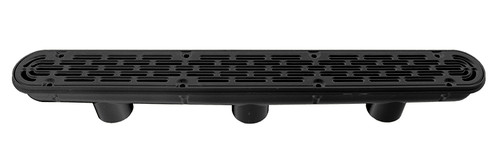32 in. Flat Channel Drain Lid Only with No Frame, Light Grey