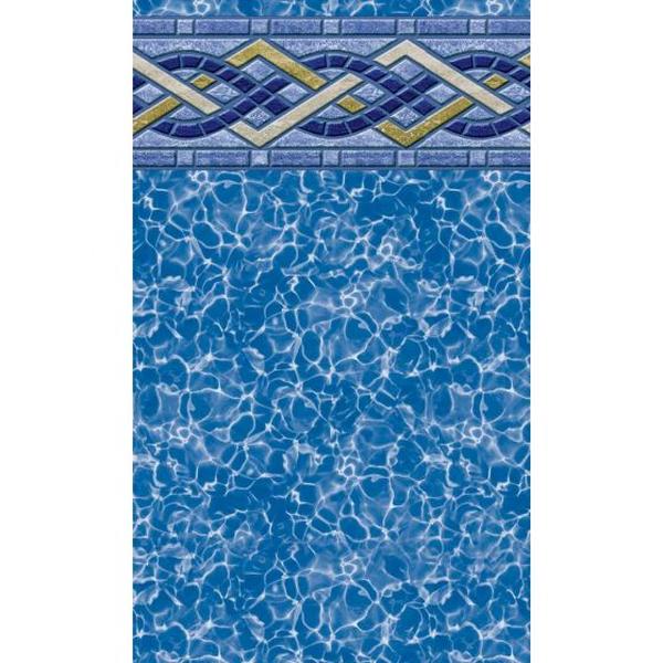 051524OVBPMUB52 15 x 24 ft. Oval Brighton Prism 52 in. Uni-Bead Above Ground Pool Liner
