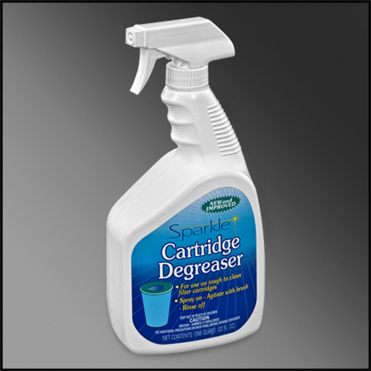 NUA72874 1 qt. Cartridge Degreaser with Trigger